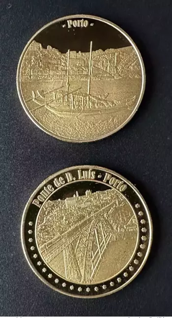 “Porto - Ponte de D. Luis” souvenir medal