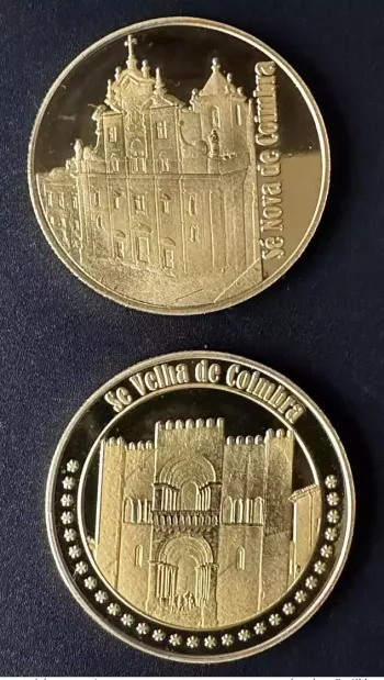 “Coimbra - Sé Velha & Nova” souvenir medal