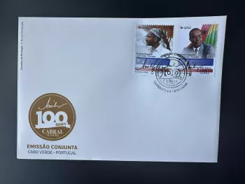 Cabo Verde 2024 Mi. ? FDC (enveloppe Portugal) Emission Commune Amilcar Cabral