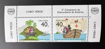 Cabo Verde 1992 Mi. 631 - 632 Cristovao Colombo Christopher Columbus Colomb