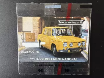 Telefonkarte Frankreich 1998 50E Aufl. 2700Ex Renault Gordini R8 Blister