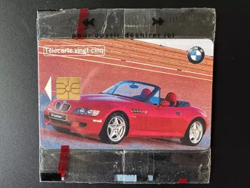 Telefonkarte Frankreich 1997 25U - Auflage 6000 Ex. - BMW Z3 M