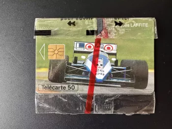 Telefonkarte Frankreich 1994 50U 6200 Ex. Jacques Lafitte Barclay Loto Blister