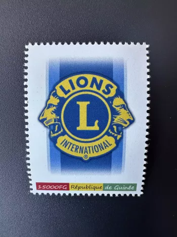 Guinée Guinea 2023 Mi. 18131 Personalized Lions Club International stamp