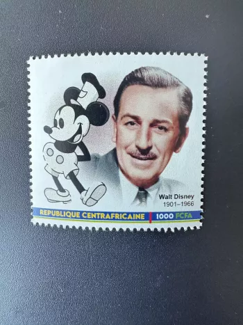 Zentralafrika 2023 Mi. 16028 Walt Disney Mickey Mouse Briefmarke