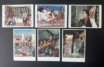 Libye 1988 Mi. 1784 - 1792 6x Stationery Entier American Agression Kadhafi Chess