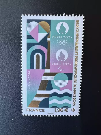 France 2024 YT 5767 Paris Olympic Games Olympia nine