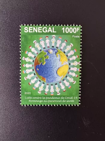 Sénégal 2020 Mi. 2266 Struggle Lutte pandemie COVID-19 Pandemic Coronavirus