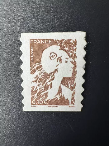 Frankreich 2025 1 Heftmarke Marianne de l'Avenir 0,10 € selbstklebend