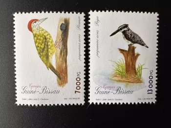 Guiné-Bissau Guinea Guinée 1996 Mi. 1244 - 1245 Oiseaux Birds Vögel Aves MNH