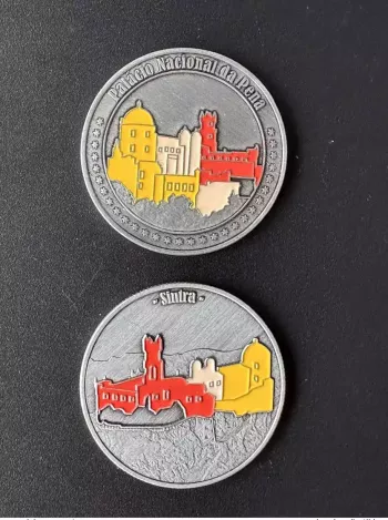 Médaille souvenir "Palacio Nacional da Pena" argent en couleur