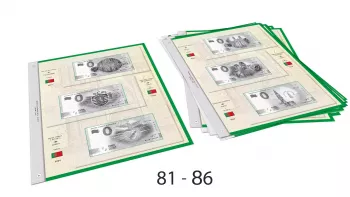 ABAFIL 4 sheets (2/2023 + 1/2024) for 0€ Souvenir notes Portugal