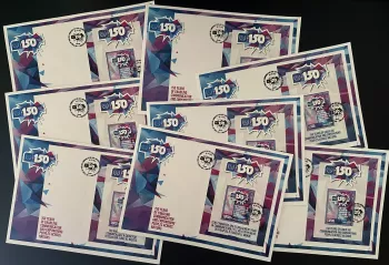 2024 8 Länder Block FDC Gemeinschaftsausgabe 150 Jahre UPU Weltpostverein