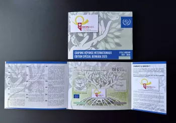 Bern CRI - Specimen Folder Schweiz 2025 BERNABA MULTILATERAL Coupon UPU