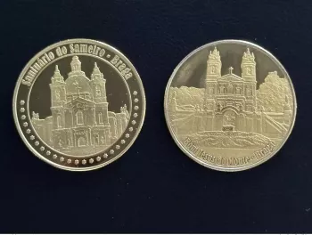 Médaille souvenir "Santuario do Sameiro - Bom Jesus Braga"