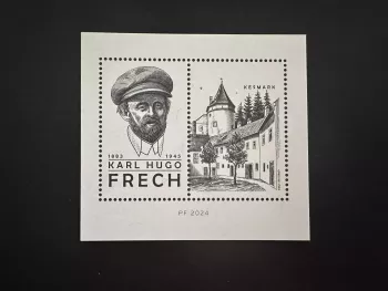 2024 Matej Gabris Gabrisnote PF 2024 Karl Hugo Frech Kesmark UNC SPECIMEN ESSAY