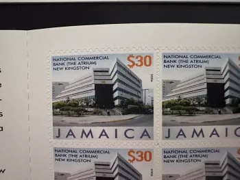 Jamaïque 2006 Mi. 1076 booklet carnet National Commercial Bank RARE YEAR 2006
