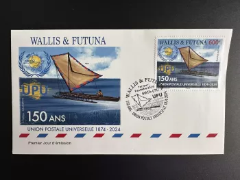 Wallis & Futuna 2024 Mi. ? FDC 150 ans years UPU Union Postale Universelle