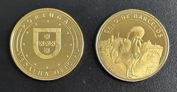 Médaille souvenir "Galo de Barcelos" (2025)
