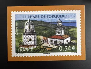 Frankreich 2025 Ganzsache Leuchtturm Porquerolles