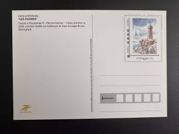 France 2025 Carte Entier Phare Lighthouse Leuchtturm Ploumanac'h Perros-Guirec