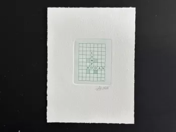 Belgium 1995 COB 2594 Artist proof 1st day FDC Scrabble Green Games