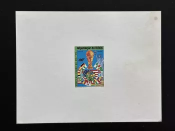 Benin 1994 Mi. 623 luxury event DEFECTS Football FIFA USA Freedom