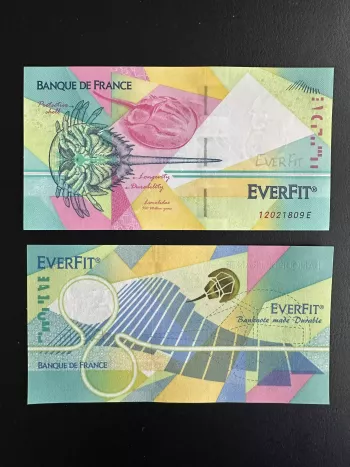 BOF-231 Testnote Specimen Charles Darwin Banque de France Everfit Bank 2022