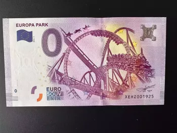 Germany Europa Park 2016-1 Souvenir Banknote Tourist Note
