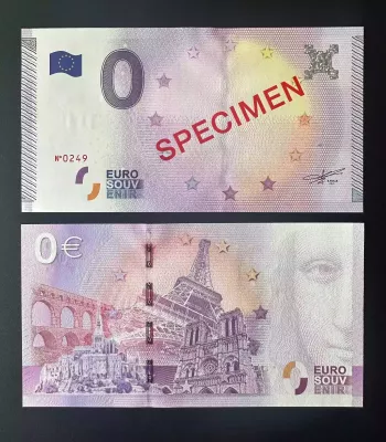 Tourist Souvenir Banknote Souvenirschein 2015 SPECIMEN Leuchtturm