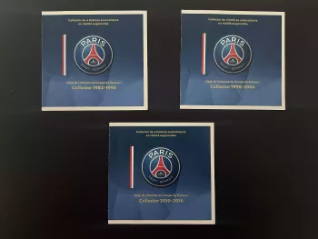 Frankreich 2017 Collector PSG Fußball Paris Saint-Germain 4 Briefmarken