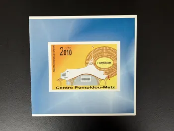 France 2010 Collector privé Centre Pompidou Metz Amphithéâtre Histoire Sablon