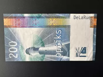 TDLR-431f Test Note De La Rue 200 Optiks 2007 Lighthouse Joseph Swan