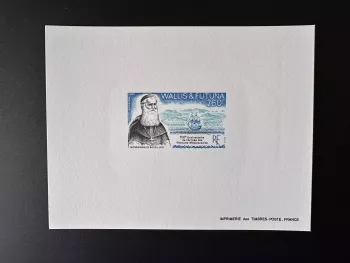 Wallis und Futuna 1987 YT LP 158 Luxusprobe Bischof Bataillon Missionar