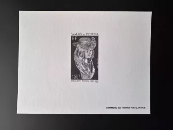Wallis and Futuna 1987 YT 367 luxury proof Auguste Rodin sculptor bust portrait