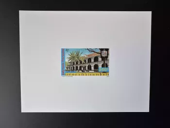 Französisch-Polynesien 1987 YT PA 196 Luxusprobe Kaserne Brosche Palme