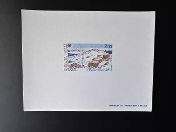TAAF 1987 YT 127 Luxusprobe Adélieland Basis Marret Antarktis