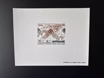 TAAF 1987 YT PA 99 épreuve luxe INMARSAT satellite communication navire bateau