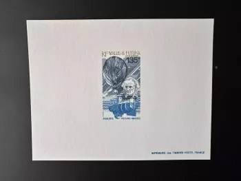 Wallis et Futuna 1987 YT PA 157 épreuve de luxe Auguste Piccard Montgolfière