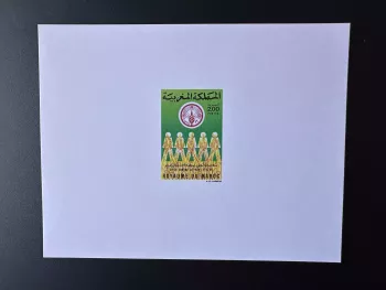Maroc 1986 Mi. 1101 Epreuve de luxe Journée mondiale l'alimentation FAO