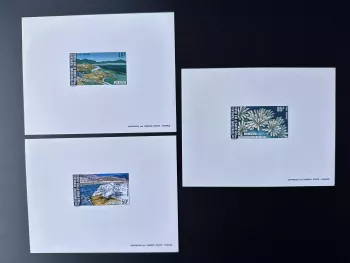 Afars and Issas 1974 Mi. 108 - 110 luxury proof Lac Lake Assal See