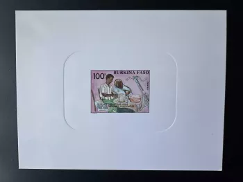 Burkina Faso 1992 Mi. 1268 épreuve de luxe Handicap ONU Décennie Nations Unies