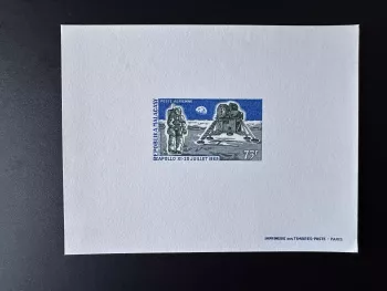 Madagascar 1970 Mi. 616 épreuve de luxe Apollo 11 Mission spatiale Astronaute