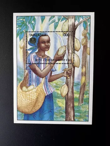Tanzanie 1995 Mi. Bl. 288 FAO Agriculture Culture Arbre Fruit Alimentation