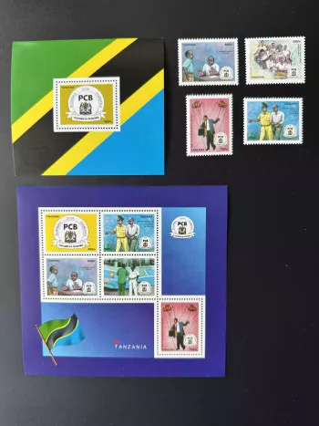 Tanzanie 2007 Mi. 4506-4509 Bl. 611-612 PCB Prévention corruption Police
