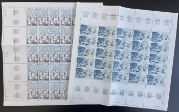Bénin 1980 YT 520-521 planche Kepler astronome astronomie science espace