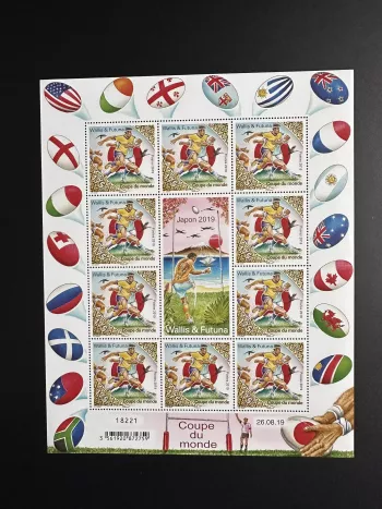 Wallis and Futuna 2019 YT 917 sheet World Cup rugby Japan Sport ball