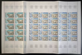 Kamerun 1975 YT 587-588 Bogen Fischerboote Fisch