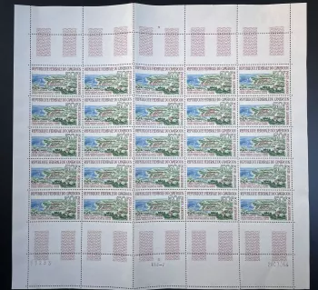 Kamerun 1964 YT PA 62 Bogen Kribi Longji Touristikzentrum Folklore Tourismus