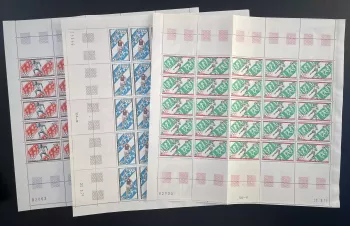 Kamerun 1971 YT PA 179-181 Bogen Olympiade Lauf Diskus